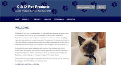 Desktop Screenshot of cdpets.com